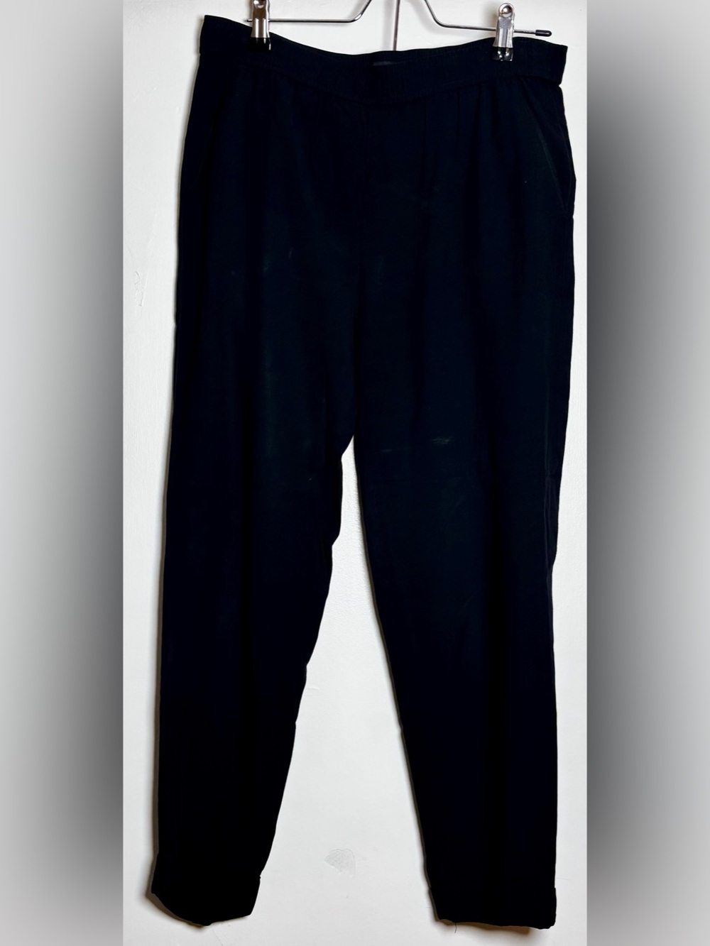 Madewell Drapey Tapered Pants Black Size XS